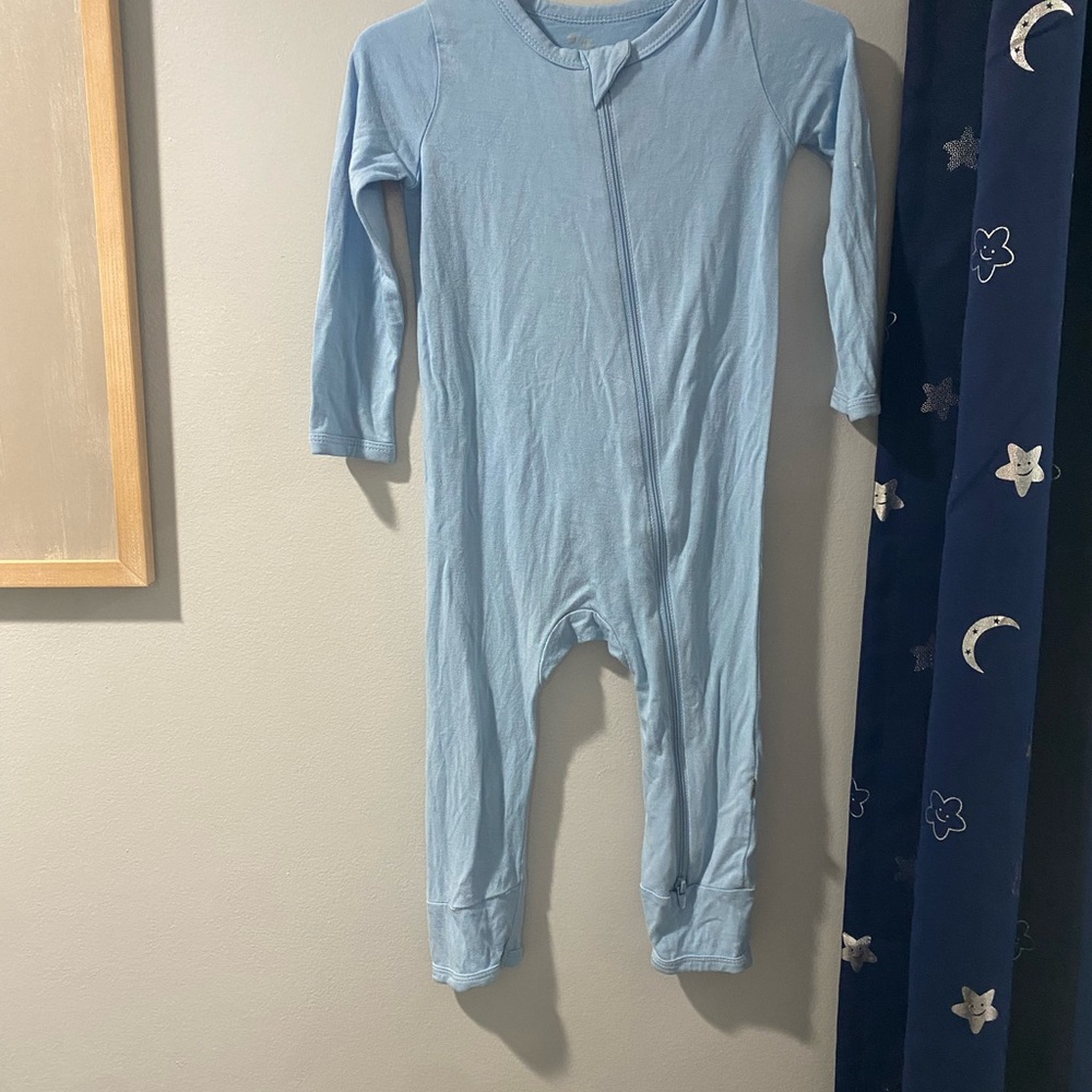 Kyte BABY Light Blue Kids One Piece Footie